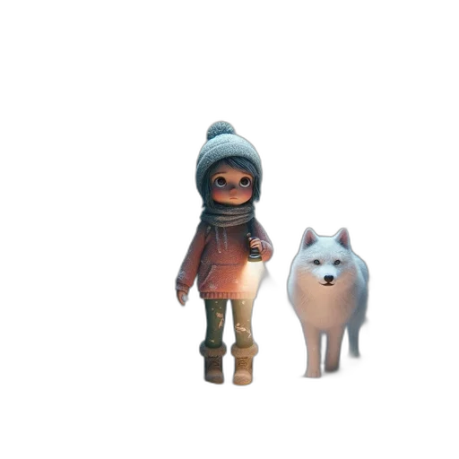 animal, creature, hat, mask, concept art, 3d render, pixel art, fantasy art transparent PNG cut-out