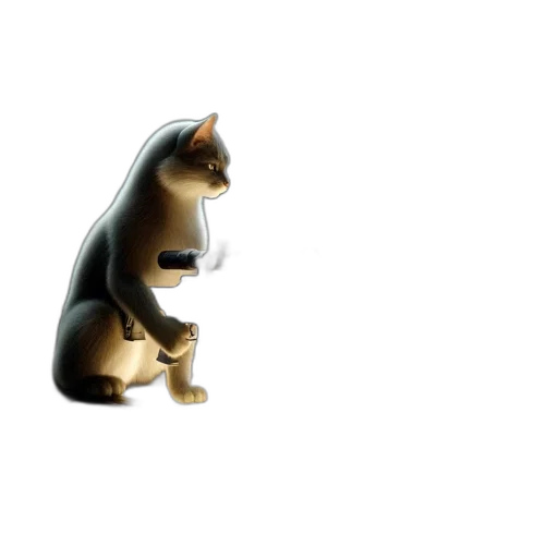 animal, staff, jewelry, creature, 3d render, concept art, photorealistic, outer space transparent PNG cut-out
