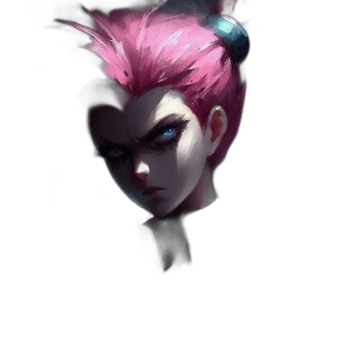 face, staff, mask, crown, concept art, cyberpunk, fantasy art, anime transparent PNG cut-out