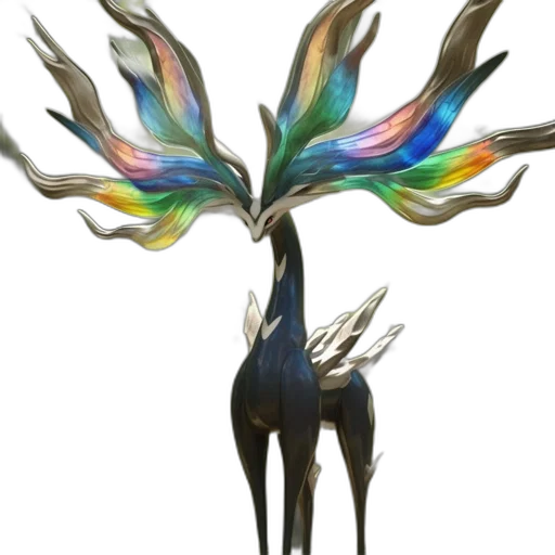 staff, crown, tree, animal, concept art, fantasy art, 3d render, watercolor transparent PNG cut-out
