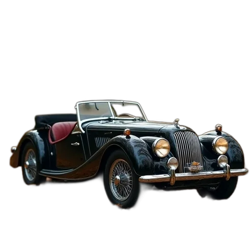 car, 3d render, photorealistic, concept art, morgan, 25c transparent PNG cut-out