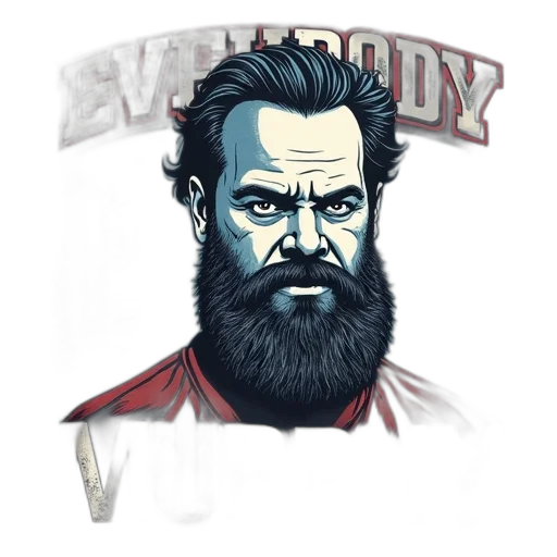 jacket, watercolor, comic book art, cartoon, photorealistic, graphic, t-shirt, stylized transparent PNG cut-out