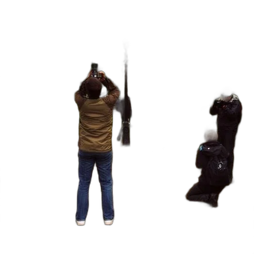 staff, weapon, jacket, umbrella, concept art, 3d render, group, people transparent PNG cut-out
