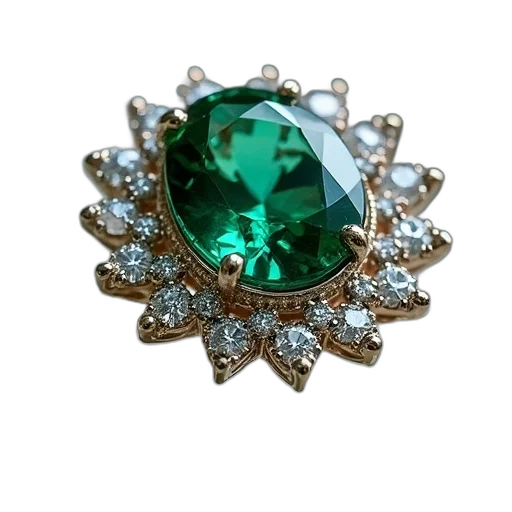 jewelry, crown, staff, green transparent PNG cut-out