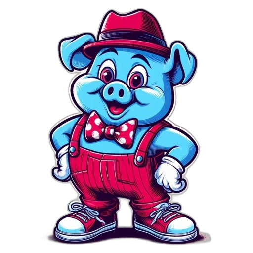 animal, robot, creature, cartoon, 3d render, concept art, blue, anthropomorphic transparent PNG cut-out