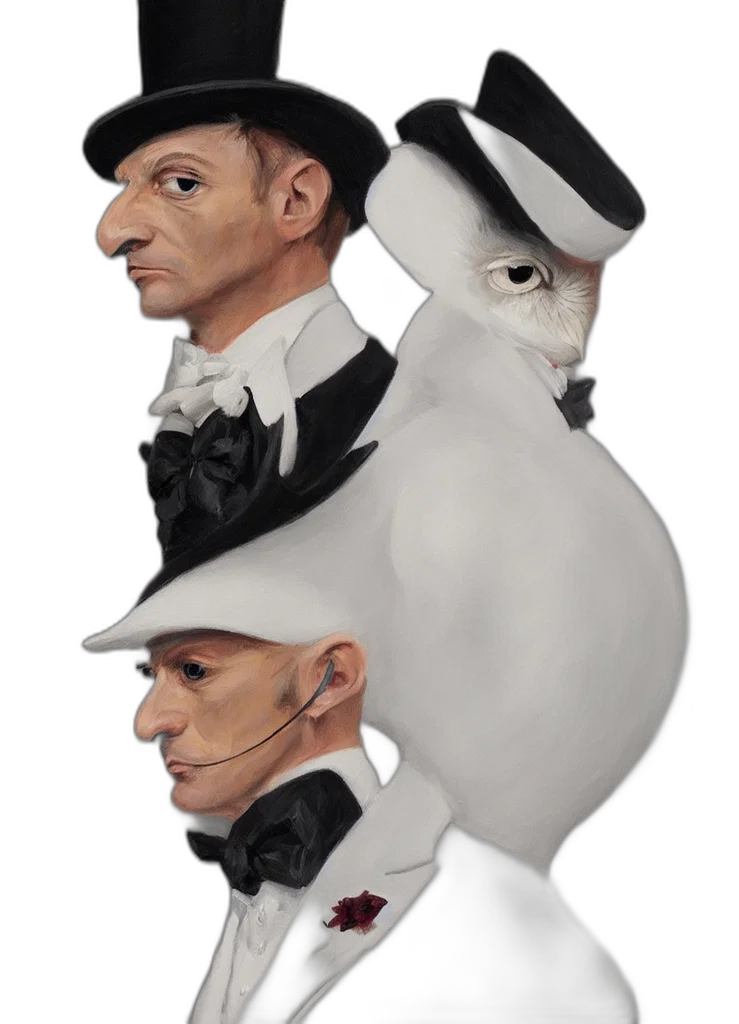 hat, mask, face, staff transparent PNG cut-out