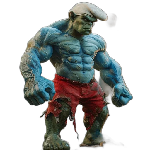 creature, staff, animal, concept art, 3d render, fantasy art, photorealistic, muscular transparent PNG cut-out