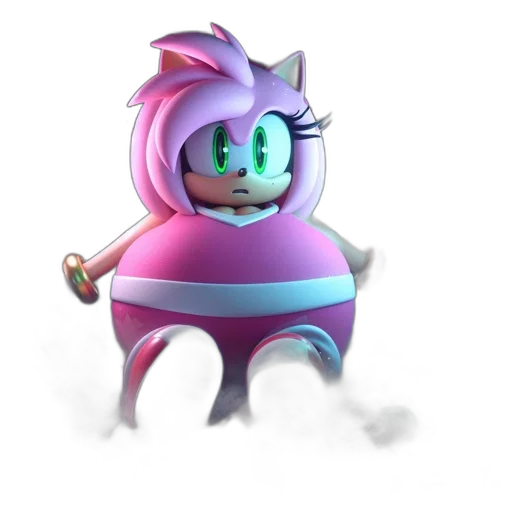 creature, staff, robot, animal, concept art, 3d render, fantasy art, vaporwave transparent PNG cut-out