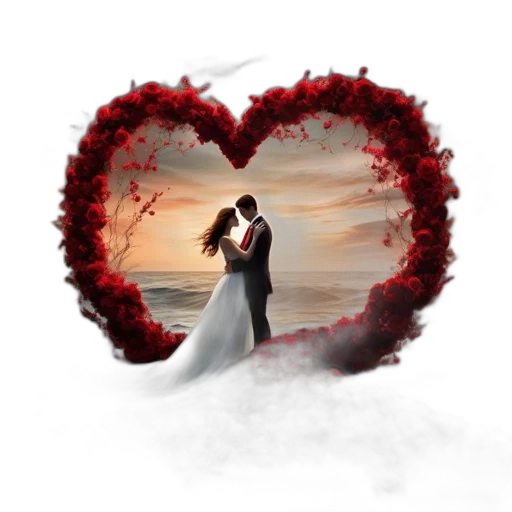 concept art, photorealistic, fantasy art, pixel art, sunset, fire, fog, red transparent PNG cut-out