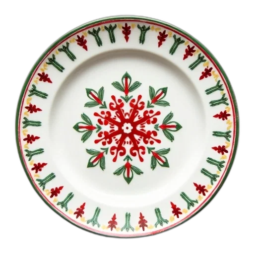 food, jewelry, white, ceramic, plate, decorative, border, featuring transparent PNG cut-out