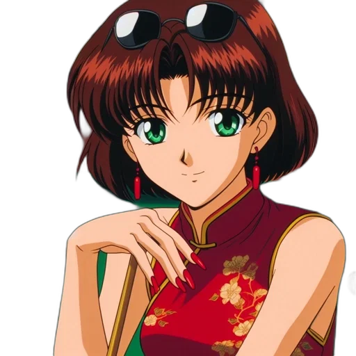 jewelry, flower, anime, vaporwave, cartoon, photorealistic, red, animated transparent PNG cut-out
