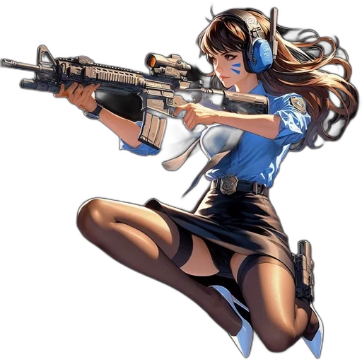 weapon, staff, concept art, anime, comic book art, pixel art, blue, animated transparent PNG cut-out