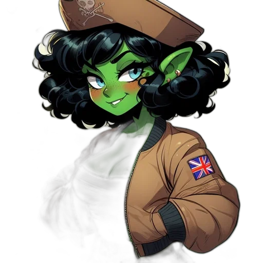 staff, hat, jacket, crown, concept art, fantasy art, cartoon, comic book art transparent PNG cut-out