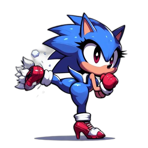 weapon, animal, staff, pixel art, concept art, cartoon, 3d render, blue transparent PNG cut-out