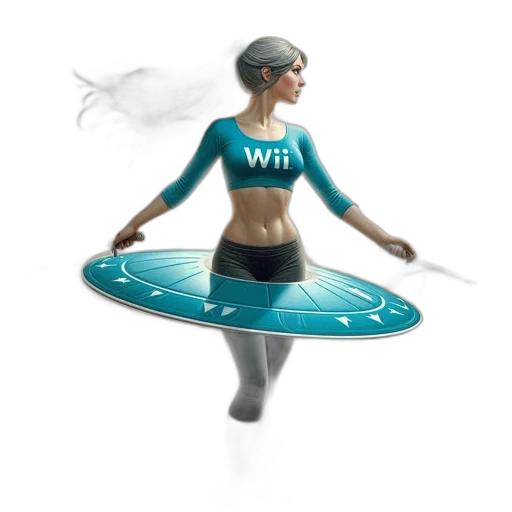 concept art, 3d render, fantasy art, pixel art, woman, silver, hair, wii transparent PNG cut-out