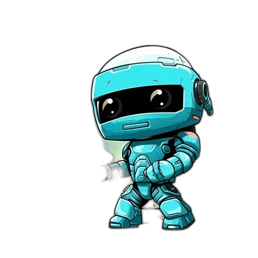 robot, mask, staff, creature, concept art, pixel art, cartoon, 3d render transparent PNG cut-out
