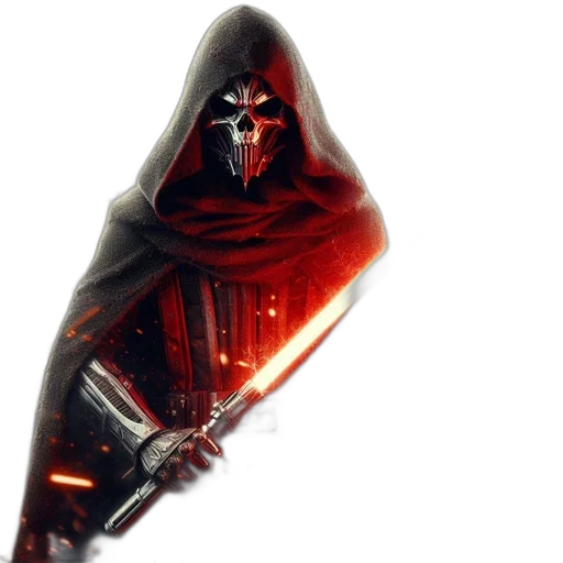sword, weapon, mask, staff, concept art, fantasy art, 3d render, photorealistic transparent PNG cut-out