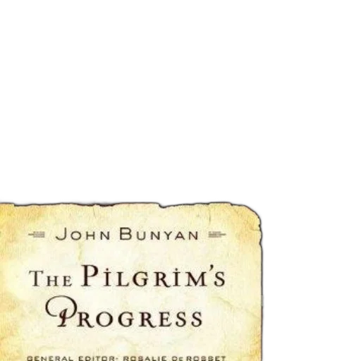 pilgrim, progress, john, bunyan, featuring, artistic, cover, figure transparent PNG cut-out