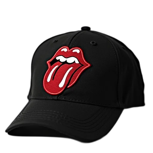 hat, crown, 3d render, photorealistic, black, baseball, cap, red transparent PNG cut-out