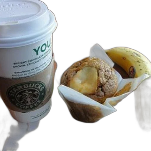 food, photorealistic, 3d render, starbucks, coffee, cup, sits, next transparent PNG cut-out