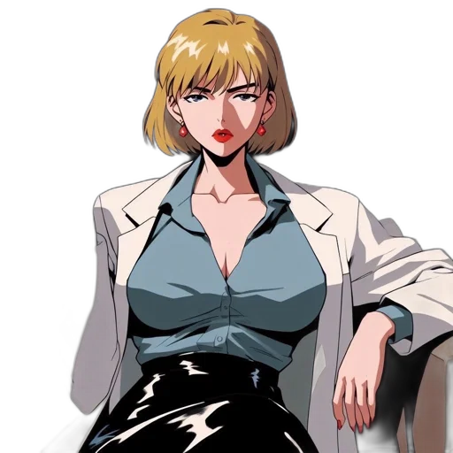jacket, dress, staff, concept art transparent PNG cut-out