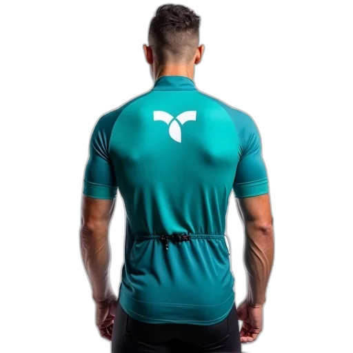 jacket, 3d render, man, muscular, build, wearing, teal, blue transparent PNG cut-out