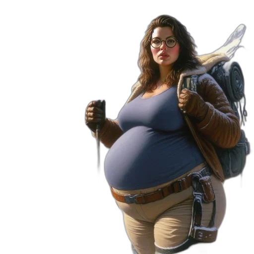 weapon, staff, jacket, robot, concept art, 3d render, photorealistic, fantasy art transparent PNG cut-out