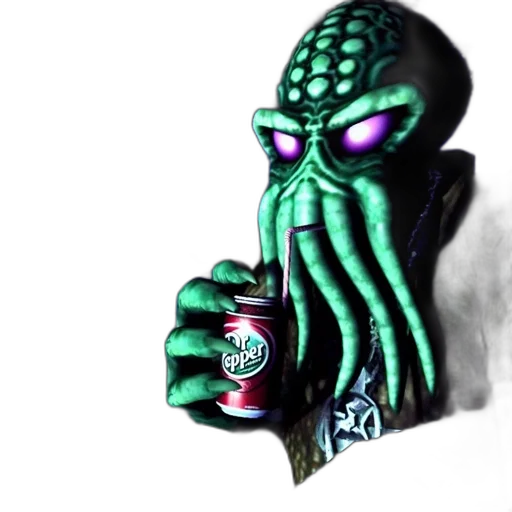 creature, mask, bottle, concept art, 3d render, fantasy art, photorealistic, anthropomorphic transparent PNG cut-out