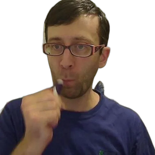 staff, weapon, face, sword, fire, man, blue, shirt transparent PNG cut-out
