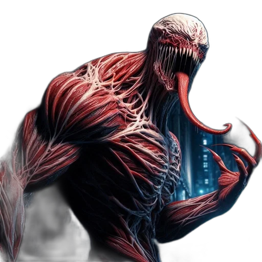 creature, animal, hair, robot, concept art, comic book art, cyberpunk, 3d render transparent PNG cut-out