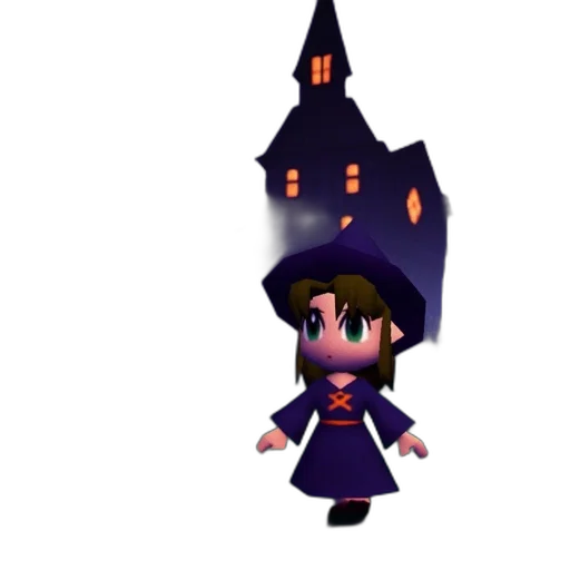 staff, hat, 3d render, pixel art, concept art, fantasy art, fire, night transparent PNG cut-out