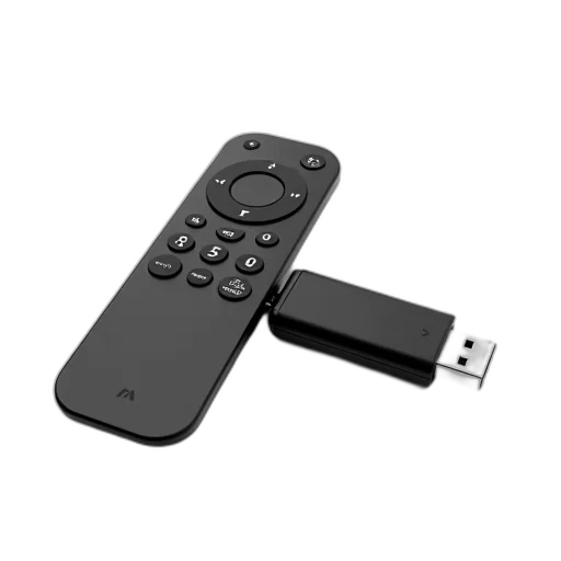 weapon, 3d render, black, remote, control, usb, drive, attached transparent PNG cut-out