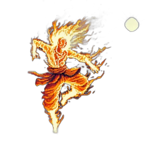 dragon, staff, hair, weapon, concept art, pixel art, fantasy art, comic book art transparent PNG cut-out