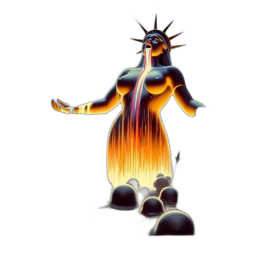 staff, concept art, 3d render, fantasy art, pixel art, fire, impressive, artwork transparent PNG cut-out
