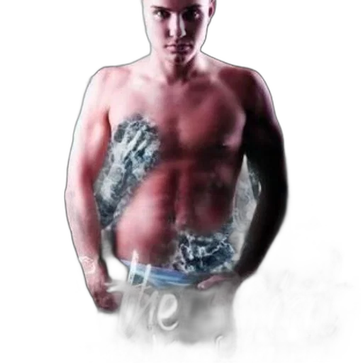 staff, animal, photorealistic, concept art, cartoon, comic book art, shirtless, man transparent PNG cut-out