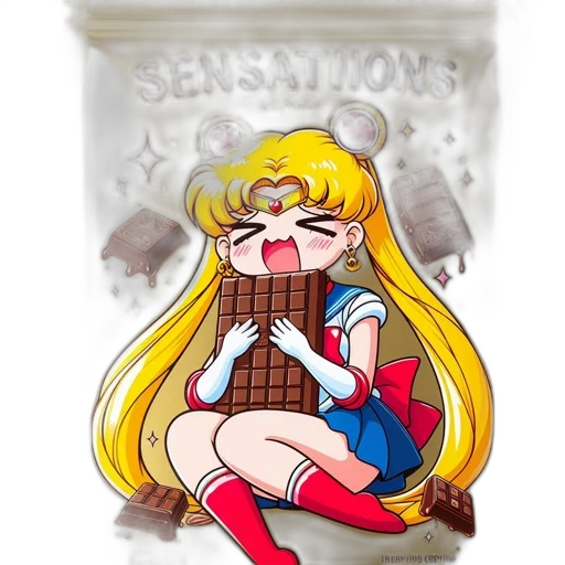 food, pixel art, anime, cartoon, vaporwave, sailor, moon, hugs transparent PNG cut-out