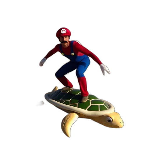 creature, animal, 3d render, concept art, pixel art, comic book art, individual, costumed transparent PNG cut-out