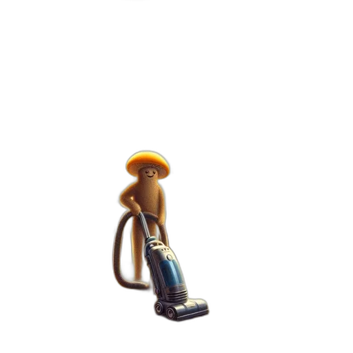 staff, robot, weapon, bottle, 3d render, concept art, pixel art, photorealistic transparent PNG cut-out