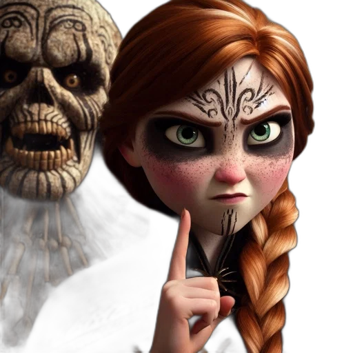 face, concept art, fantasy art, 3d render, comic book art, skeletal, figure, stone-like transparent PNG cut-out