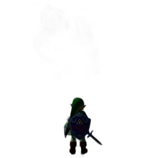 sword, weapon, staff, jacket, pixel art, concept art, 3d render, fantasy art transparent PNG cut-out