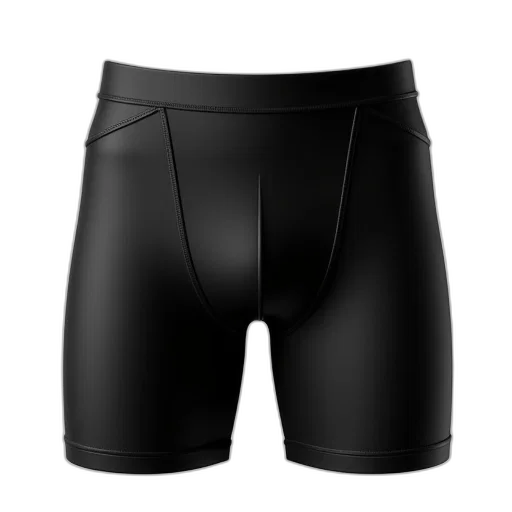 jacket, 3d render, monochrome, pair, black, athletic, shorts, plain transparent PNG cut-out