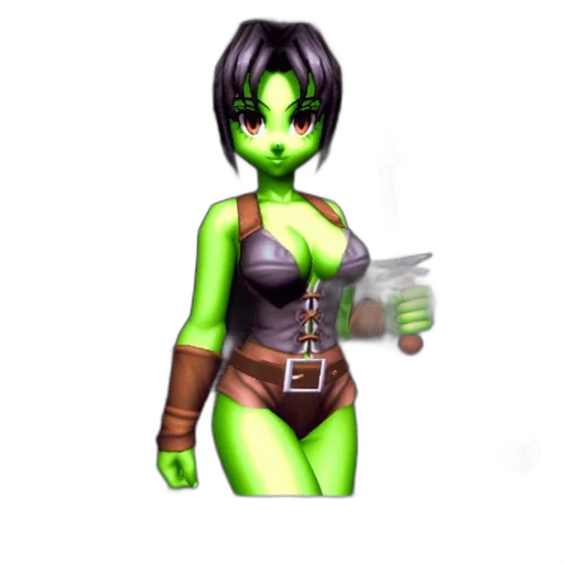 staff, weapon, pixel art, concept art, fantasy art, 3d render, green, screenshot transparent PNG cut-out