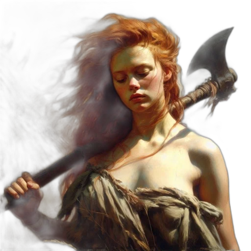 sword, weapon, staff, fantasy art, oil painting, photorealistic, concept art, fire transparent PNG cut-out