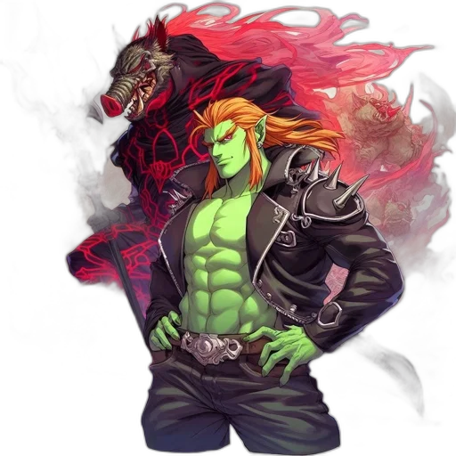 dragon, fantasy art, concept art, comic book art, pixel art, fire, green, neon transparent PNG cut-out