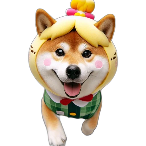 hat, crown, animal, staff, 3d render, photorealistic, concept art, anime transparent PNG cut-out
