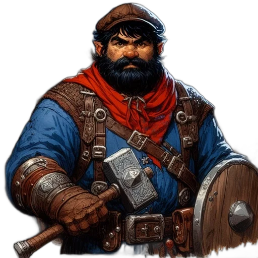 weapon, staff, sword, fantasy art, concept art, comic book art, pixel art, bearded transparent PNG cut-out
