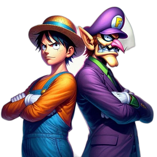 mask, hat, concept art, pixel art, vaporwave, comic book art, colorful, two transparent PNG cut-out
