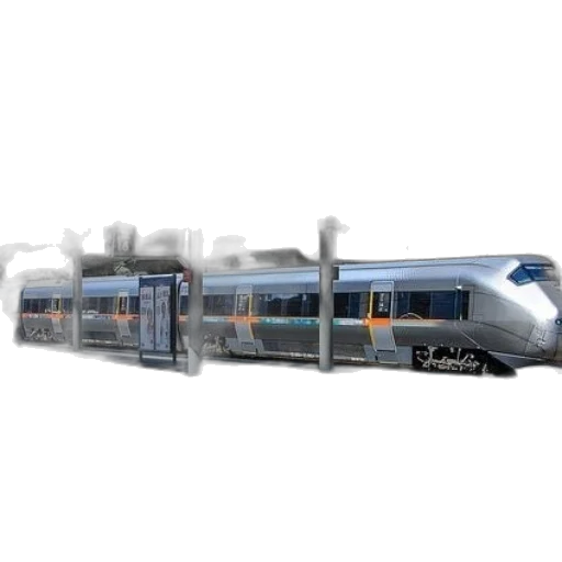 weapon, car, 3d render, concept art, photorealistic, sleek, modern, train transparent PNG cut-out