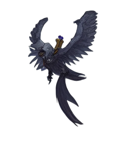 staff, dragon, weapon, concept art transparent PNG cut-out