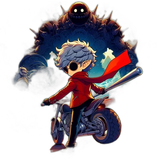 sword, staff, weapon, creature, concept art, fantasy art, pixel art, comic book art transparent PNG cut-out